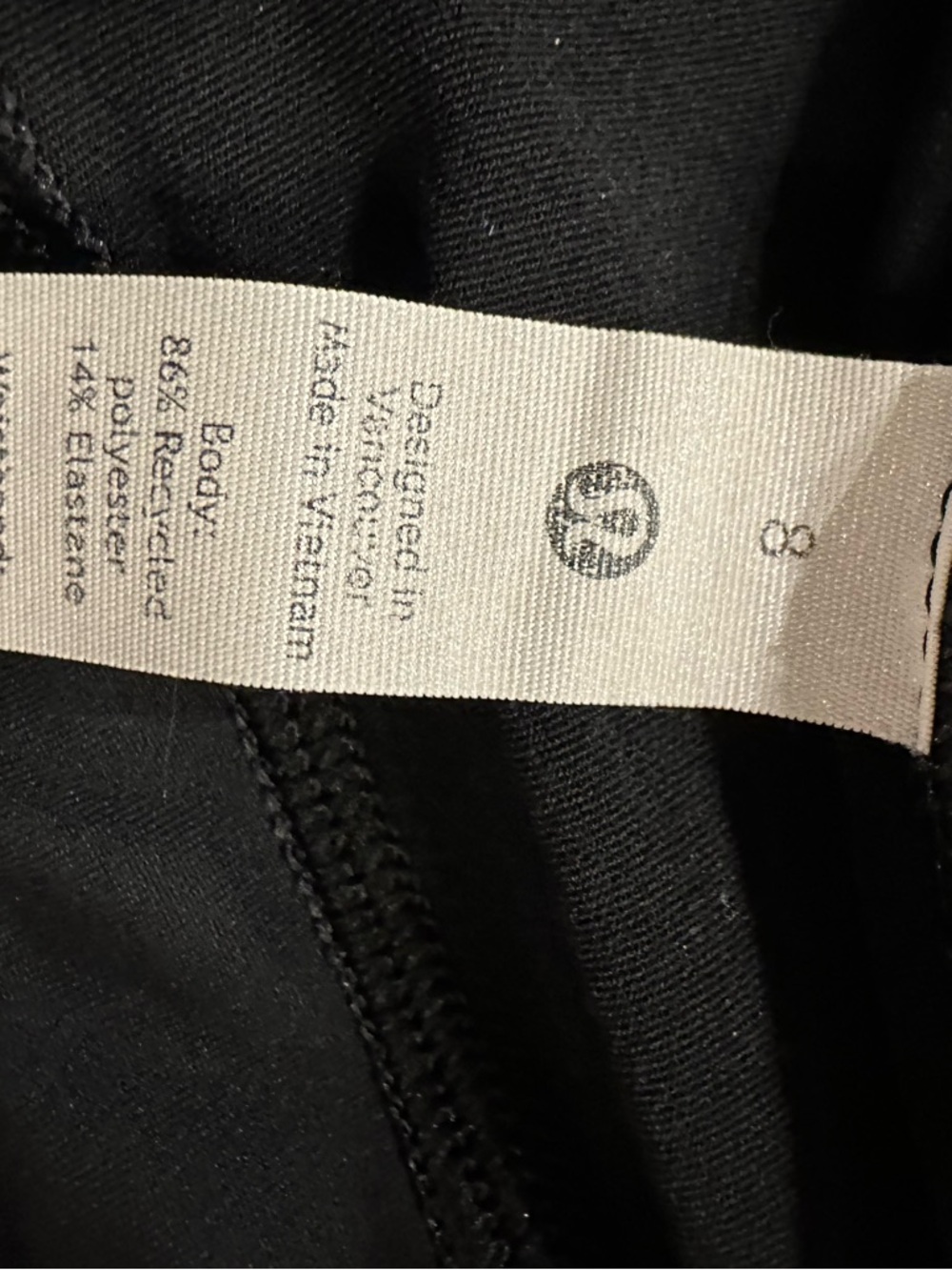 Black Lululemon Pace Rival Tennis Running Skirt - Picture 2 of 2